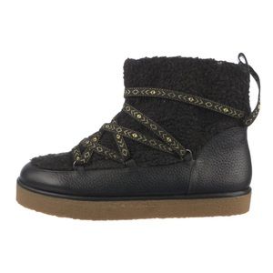 House of Harlow 1960 Leather Printed Snow‎ Boots Size 7.5 Women’s